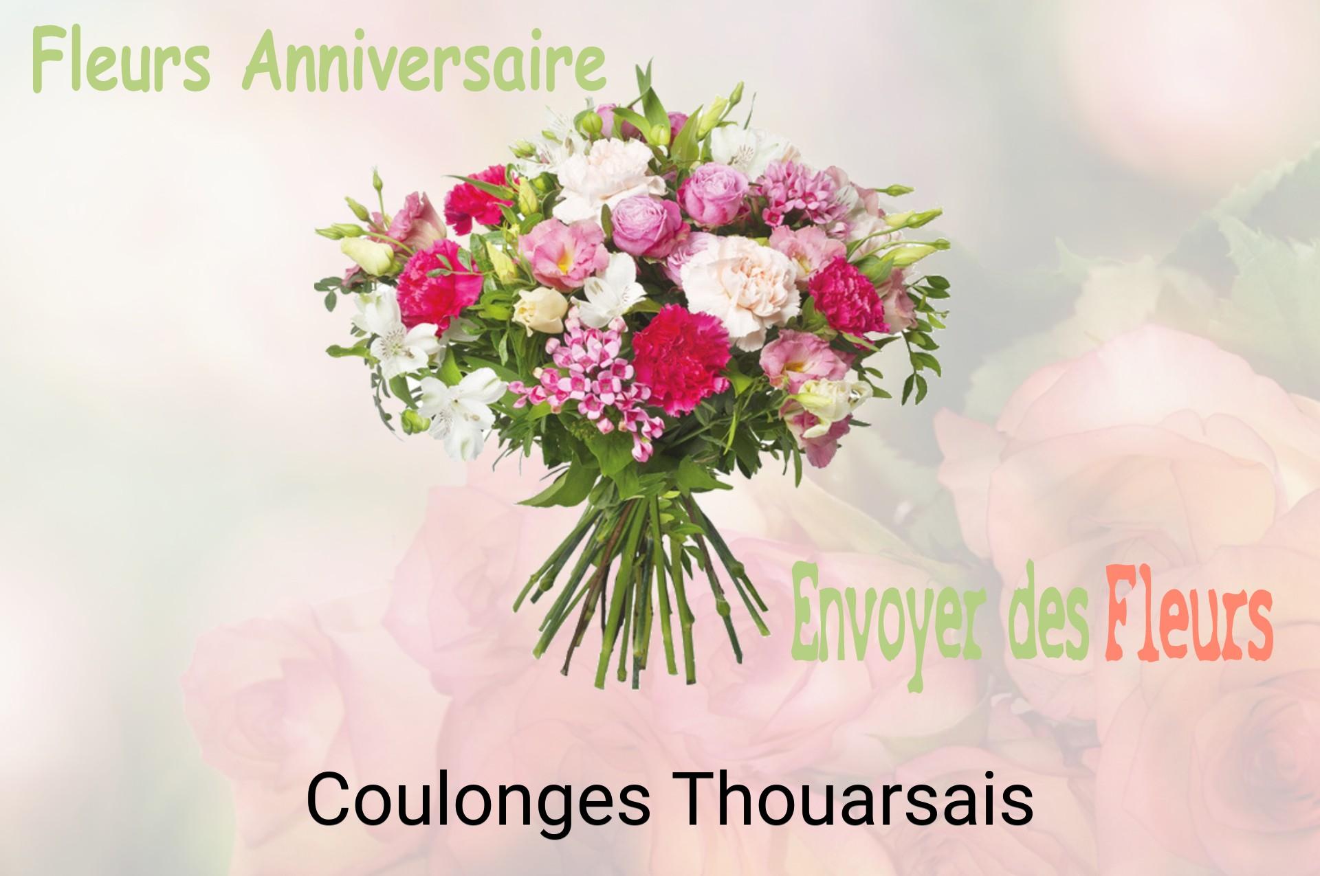 Bouquet de fleurs d’anniversaire livré à Coulonges-Thouarsais